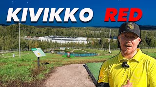 KIVIKKO FRISBEEGOLF | UUSI PUNAINEN LAYOUT 2023