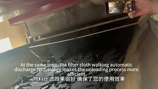 Mobile Filter Cloth Membrane Filter Press
