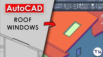 SKYLIGHT ROOF WINDOWS in AutoCAD Architecture 2024