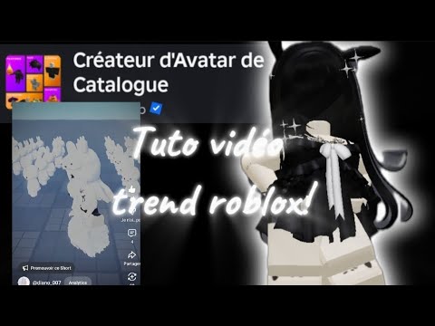 Tuto trend roblox!! #roblox #trend #viral #miffy #dance #russe #gfx #rose #pochacco