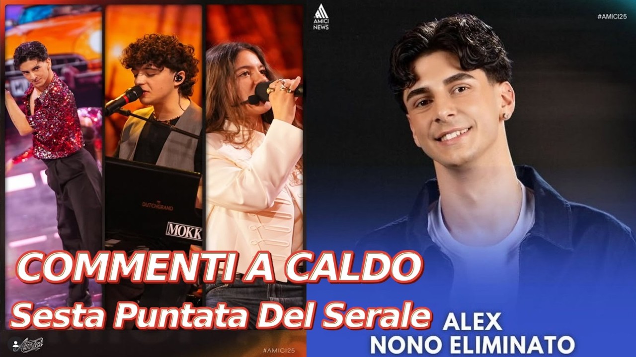 Amici 25, Commenti a Caldo Della Sesta Puntata Del Serale, Ma Doveva ...