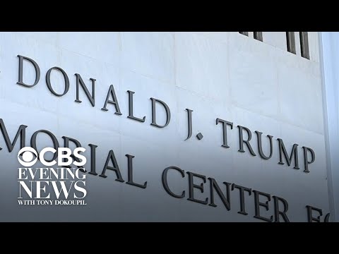 Workers Start Pulling Trump’s Name Off Kennedy Center Building in Early Morning Hours