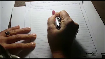 Como escrever uma carta para o meu neto?
