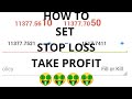 How to set Stop Loss & Take profit in Mt5