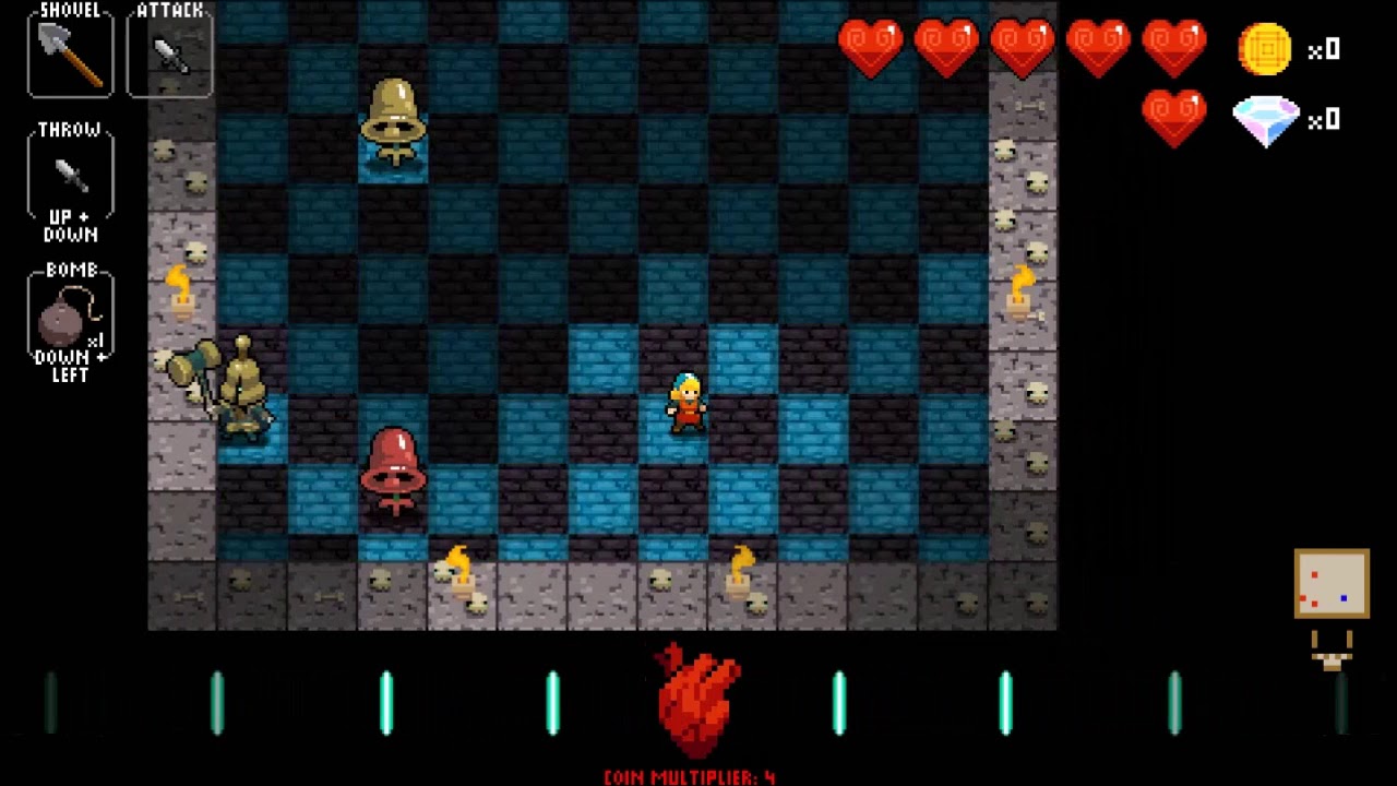 Crypt of The Necrodancer - Dead Ringer (Cadence) - YouTube