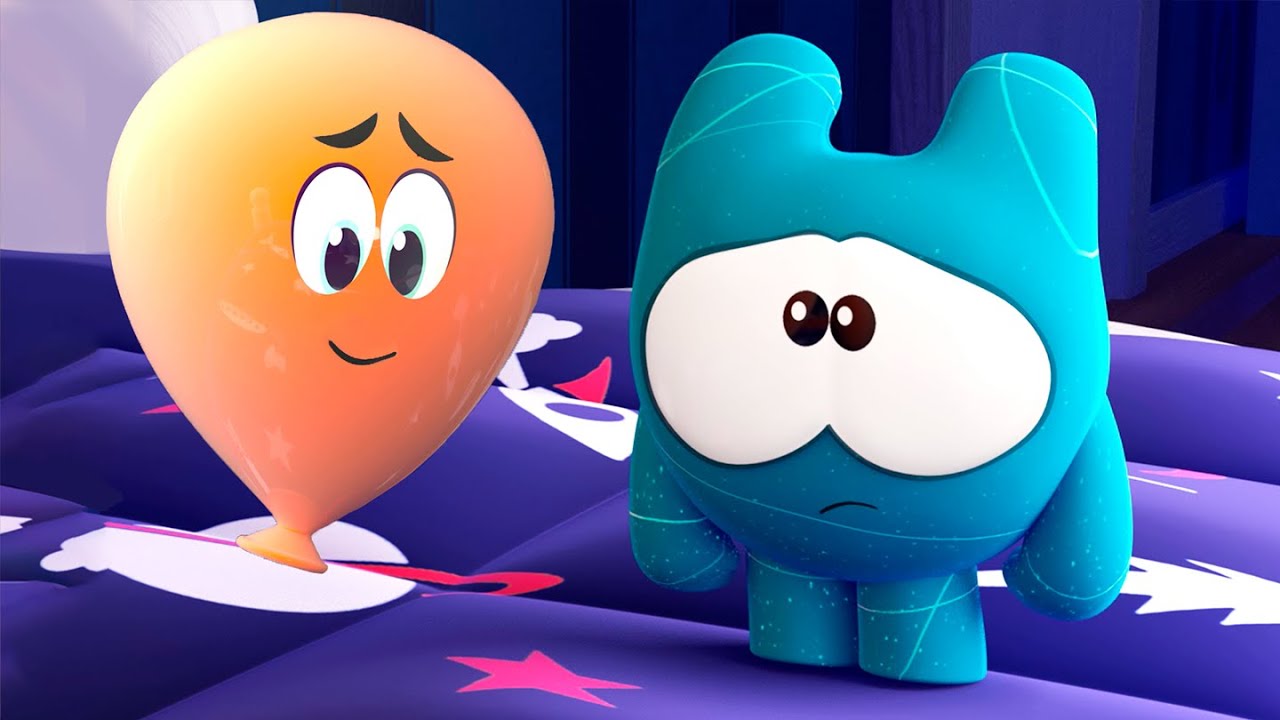 Cartoons - BooMons are playing with a Balloon 🎈 | Cuquin's adventurous friends