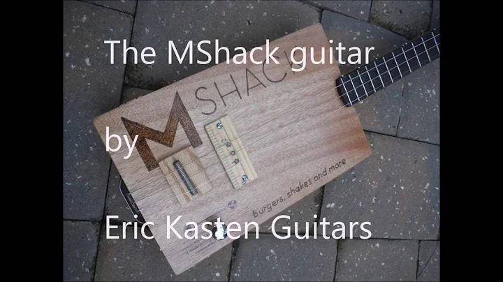 EKG "MShack" Cigar Box Guitar - Electric 3 String ...