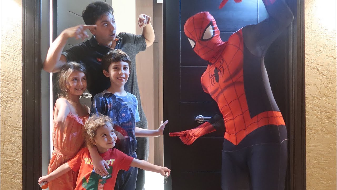 مقلب سبايدر مان - صدقوا انه حقيقي 😂