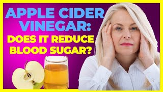 Benefits of apple cider vinegar for people with diabetes