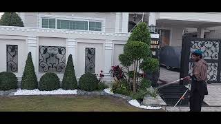 1 kanal house front yard Landscaping 03004246125 ULP WORLD LANDSCAPE