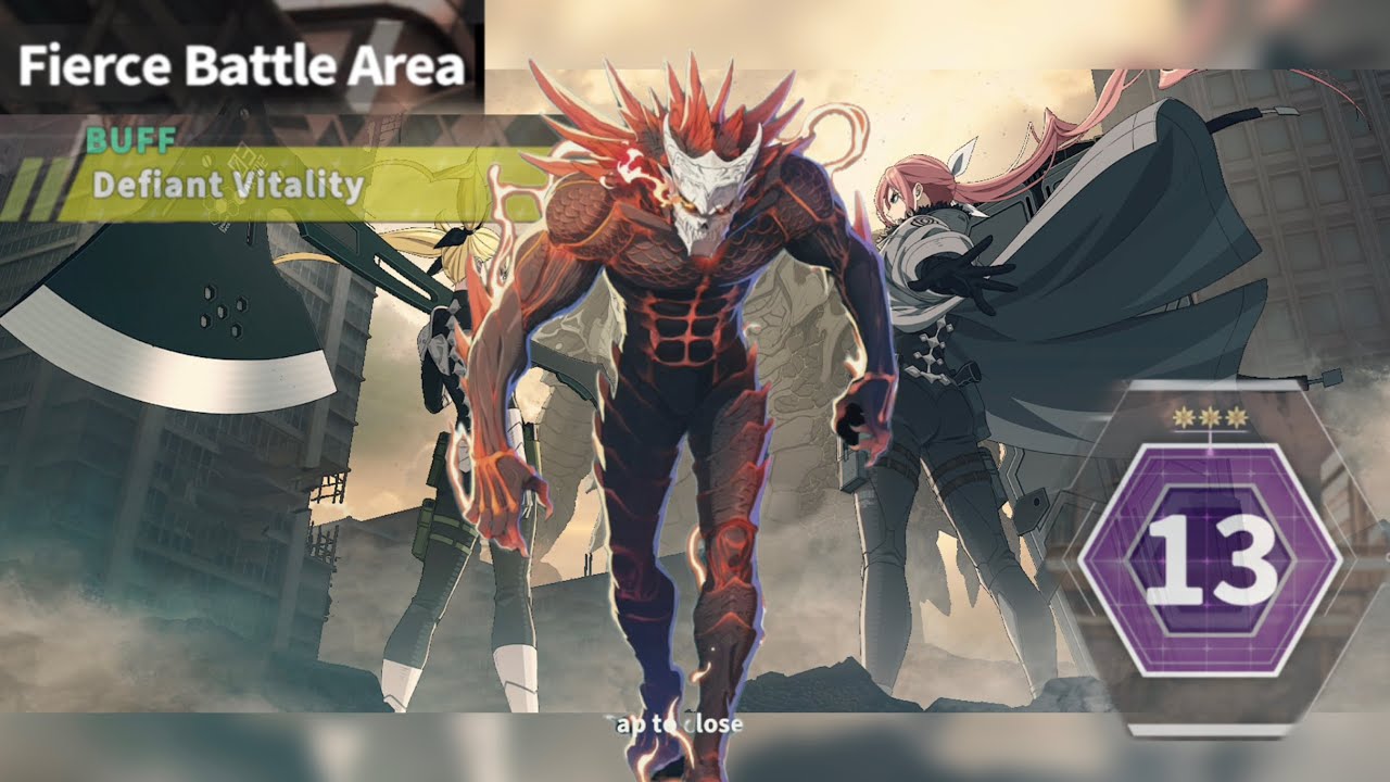 FIERCE BATTLE AREA 13 (limited) - KAIJU NO 8 THE GAME