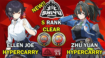 Ellen Joe & Zhu Yuan Teams! | NEW Shiyu Defense 6-7 S Clear | Zenless Zone Zero ZZZ 2.0【ゼンゼロ】