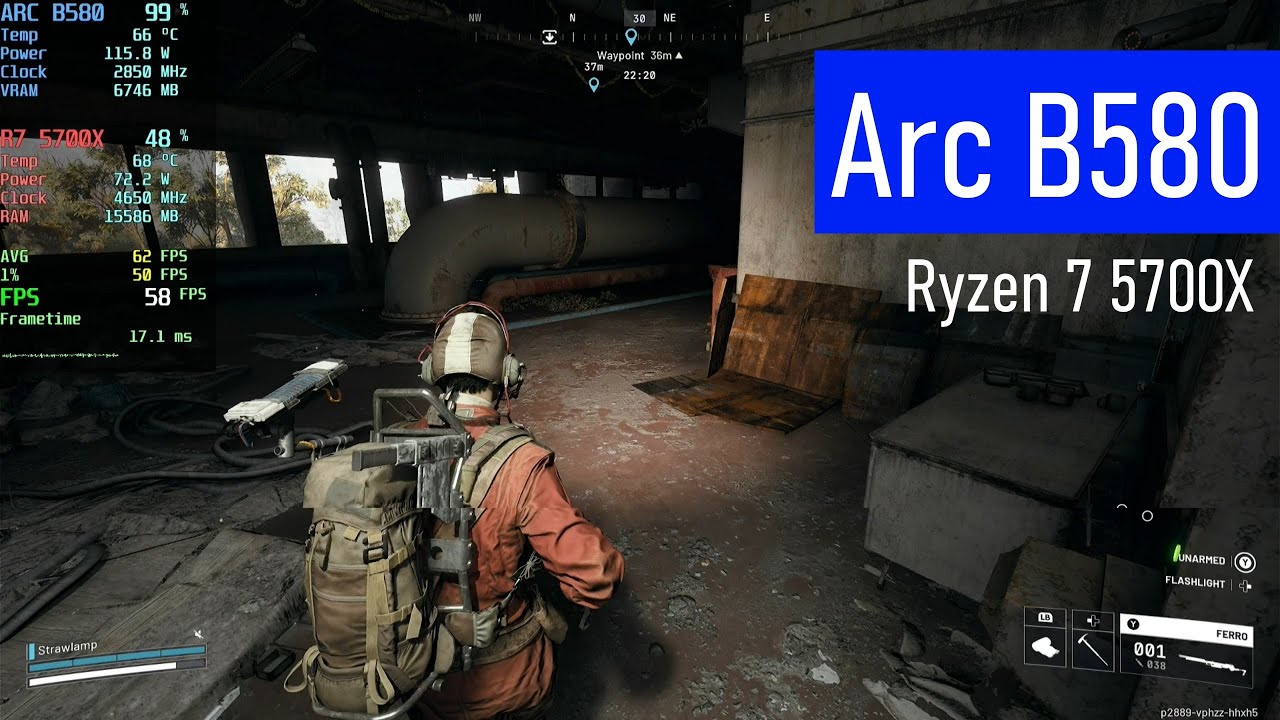 ARC Raiders | Arc B580 12GB | Ryzen 7 5700X