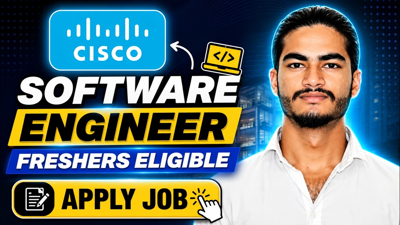 Cisco Hiring Software Engineer | Bangalore | Freshers & Early Career ...