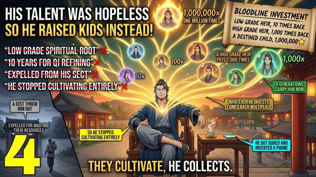Others Cultivate to Get Stronger, I Just Raised My Kids! | Manhwa Recap 1-4