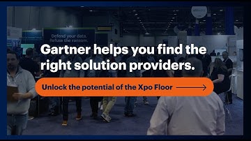 Gartner Helps You Find the Right Solution Providers: Unlock the Potential of the Xpo Floor