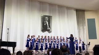 «Танго мухи» Младший хор. Отчетный концерт ДШИ Мравинского 25.04.2024
