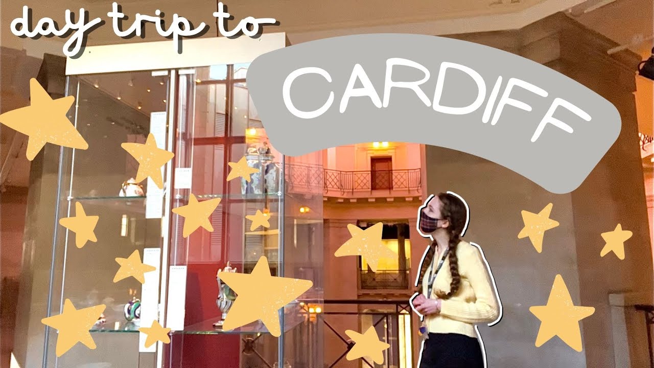 taking a train to cardiff for the day | solo travel vlog in wales