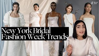 New York Bridal Fashion Week 2025 Trends  | Luxury Wedding Planning Tips by Nazlee