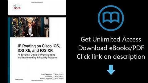 IP Routing on Cisco IOS, IOS XE, and IOS XR: An Essential Guide to Understanding and Implementing IP