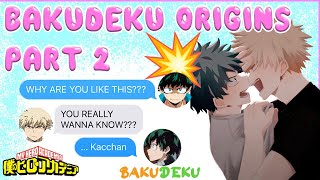 Bakugou and Deku LOCKED IN A ROOM Until They CONFESS - Part 2- BNHA Texts - MHA Chat