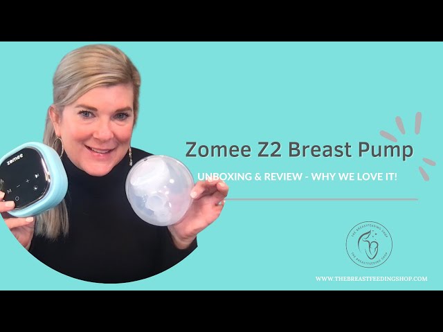 Zomee Z2 Double Electric Breast Pump with Tote, Cooler Set, and Milk  Storage Bags