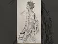 Midoriya em 10 seconds #desenhandoanimes #midoriya #drawing