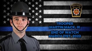 Midnight Squad Calls | Tribute to Trooper Martin F. Mack III | Pennsylvania State Police