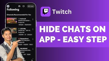 How To Hide Chat on Twitch App !