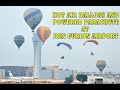 Hot air balloons and Powered Parachute  at Ben Burion airport 25.7.20