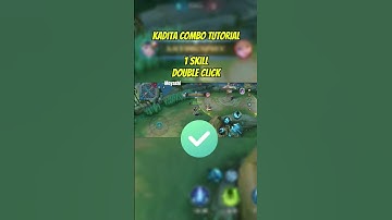Kadita Combo Skill Tutorial #mobilelegends #mlbb #tutorial