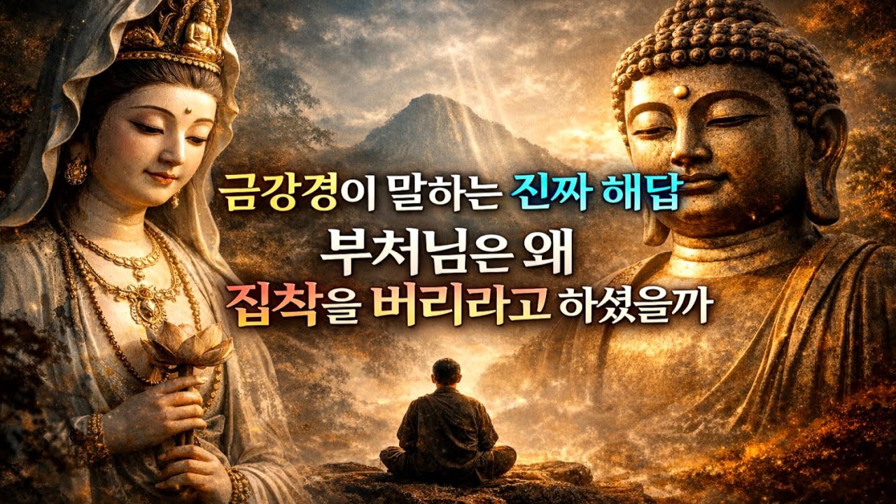 금강경이 말하는 진짜 해답, 부처님은 왜 집착을 버리라고 하셨을까ㅣ부처님말씀ㅣ불교명언