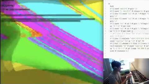SOL SERRATEA // DAN GORELICK – Livecoding Performance "Poetry will be made by everyone"