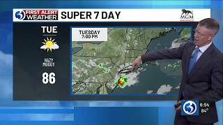 First Alert Weather Extra: Hazy and muggy tomorrow