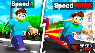 Becoming the FASTEST ROBLOX PLAYER in the WORLD!