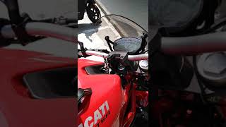 DUCATI Monster 821 Startup & revs with Termignoni exhaust