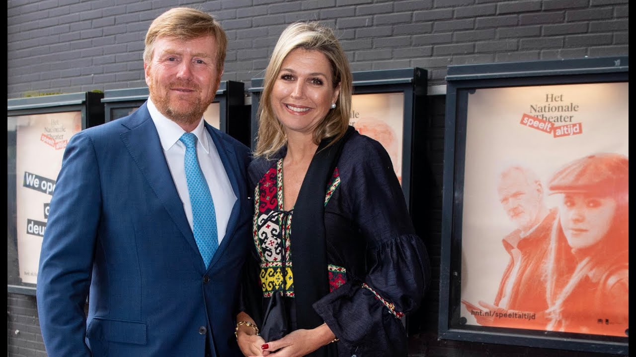 Willem-Alexander & Máxima's avondje theater in Den Haag