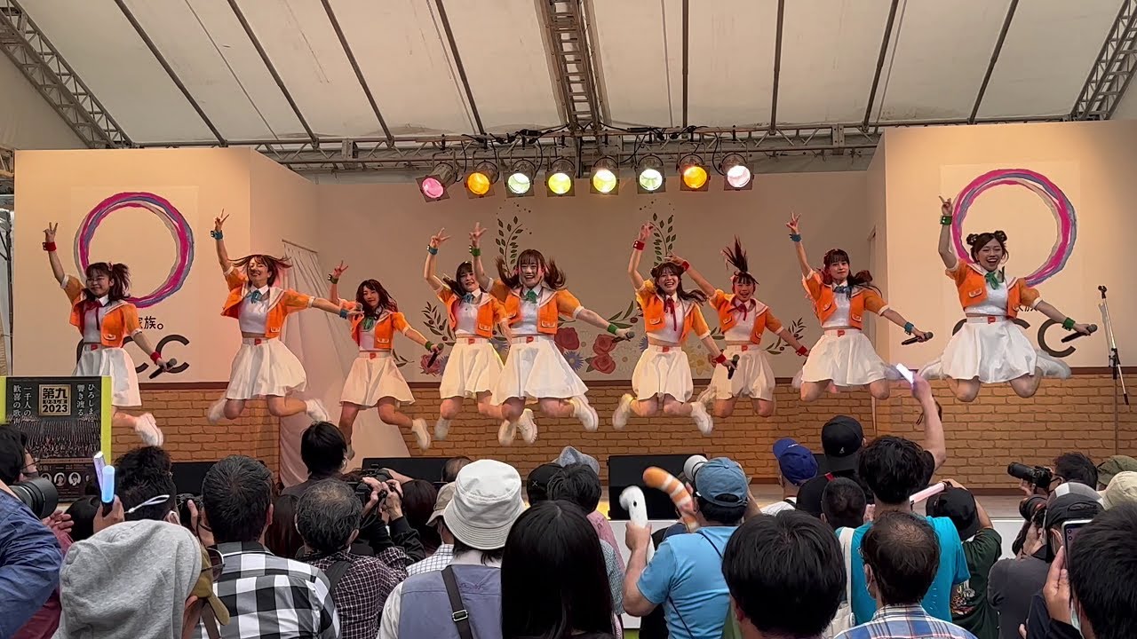 【4K】PATI PATI CANDY 2023/6/10「2023ひろしまフラワーフェスティバル」