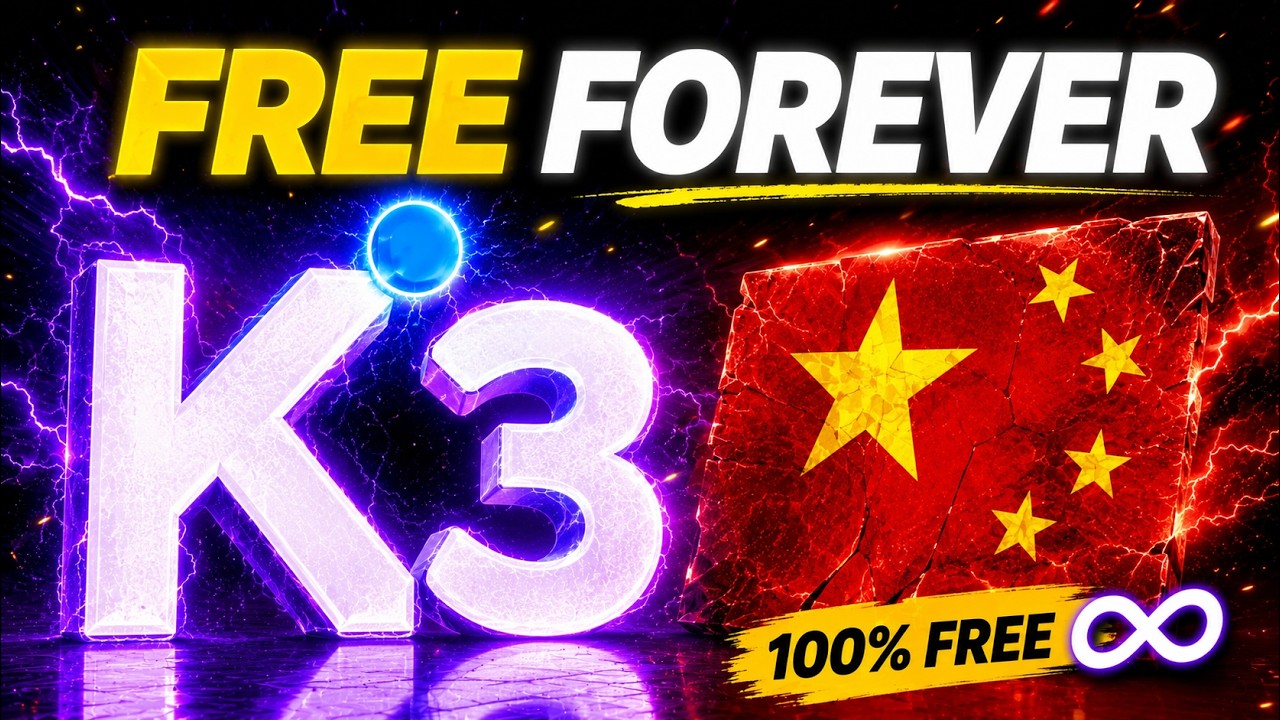 NEW Kimi K3 is INSANE! (FREE + Open Source)