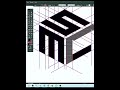Beautiful cube logo design idea with Adobe Illustrator. #logodesign #adobeillustrator #logo