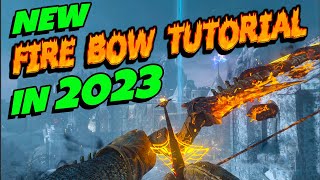NEW! FIRE BOW STEPS TUTORIAL IN 2023 (Pack A Punch, ALL Bows, Power) The Iron Dragon DE 2.0 Zombies