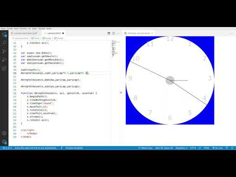 HTML Canvas İle