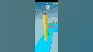 Cube stacker surfer Epic android and iOS gameplay level 260