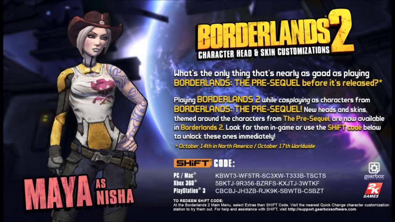 Borderlands shift codes steam фото 25