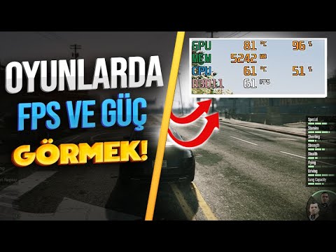 Tek Tıkla Oyunlarda FPS ve Güç Değerleri Görme! Intel PresentMon Ekran Ayarı (Afterburner)