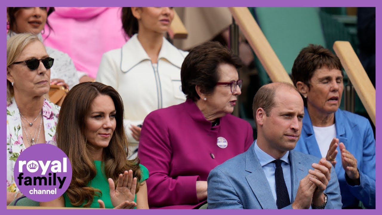 Kate Middleton was 'Queen of Wimbledon'  but Prince William was ...