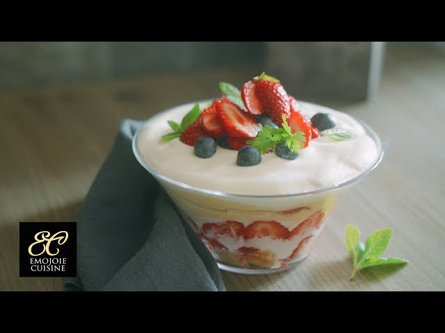 Trifle Recipe 【イギリスの簡単デザート】トライフルの作り方