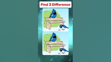 Test Your Observation Skills! Find the 3 Differences Now!🥸🔥#findthedifferences #iqtest #quiz
