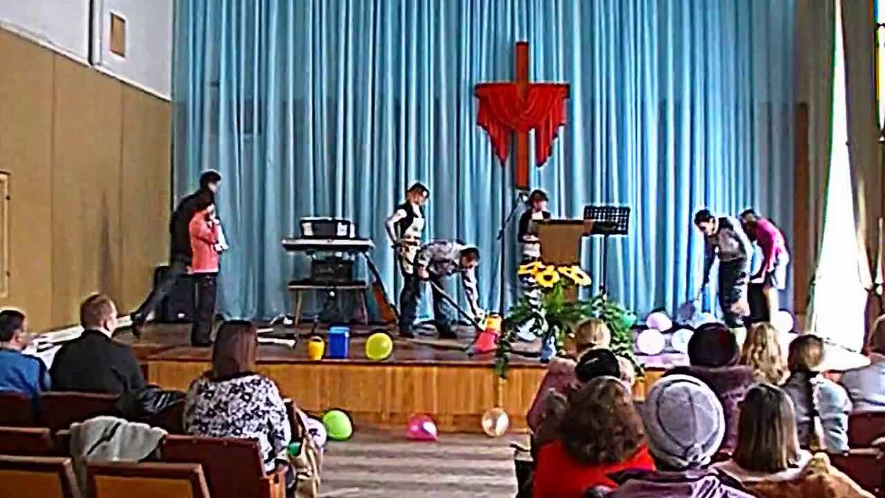 Христианская сценка 