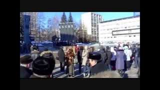 Митинг у мемориала "Черный тюльпан". 15.02.2013 г., Екатеринбург.